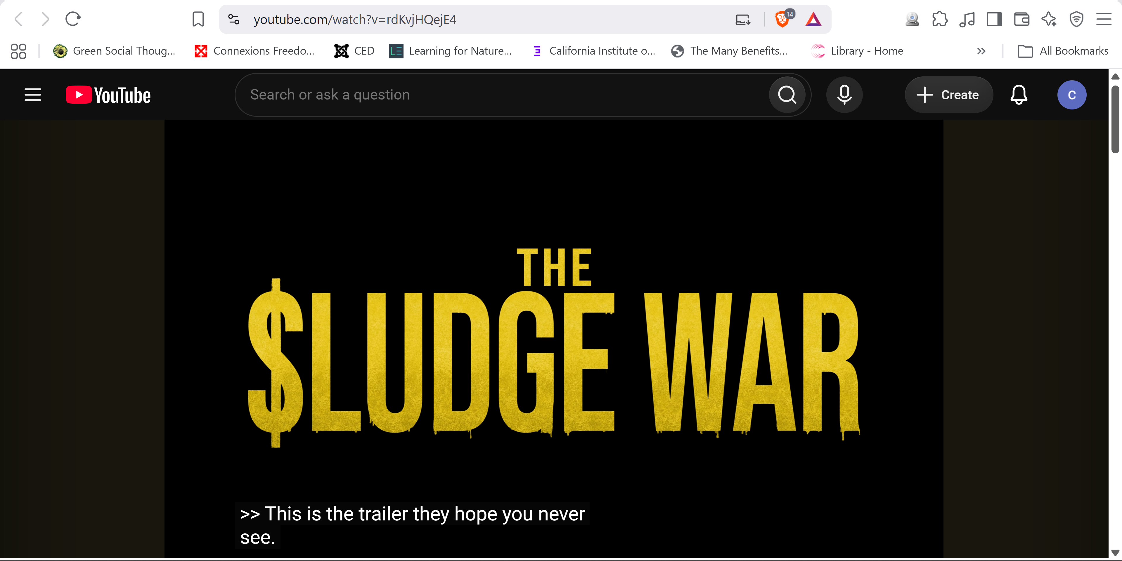 sign the sludge war